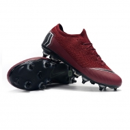 Футбольные бутсы (без носка) NIKE Mercurial Vapor VII SG темно красные