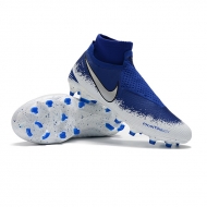 Футбольные бутсы  NIKE Phantom Vision DF бело синие