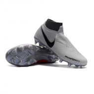Футбольные бутсы  NIKE Phantom Vision DF серо оранжевые