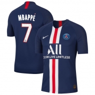 Пари Сен-Жермен футболка игровая 2019/20 с нанесением игрока MBAPPE 7 домашняя