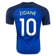 Сборная Франция майка игровая 2016-17 ZIDANE 10 домашняя