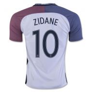 Сборная Франция майка игровая 2016-17 ZIDANE 10 домашняя