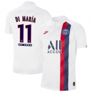 Пари Сен-Жермен футболка игровая версия 2019/20 с нанесением игрока DI MARIA 11 гостевая 3 форма