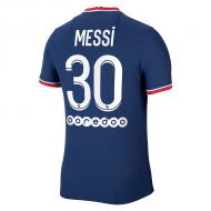 Пари Сен-Жермен футболка игровая 2021/22 с нанесением MESSI 30 домашняя Пари Сен-Жермен футболка игровая 2021/22 с нанесением MESSI 30 домашняя