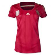 Сборная Испания майка женская игровая ЧМ 2014 Adidas домашняя Сборная Испания майка женская игровая ЧМ 2014 Adidas домашняя