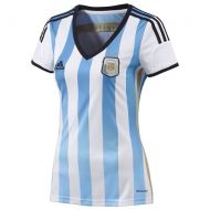 Сборная Аргентина майка женская игровая ЧМ 2014 Adidas домашняя Сборная Аргентина майка женская игровая ЧМ 2014 Adidas домашняя