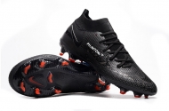 Футбольные бутсы Nike Phantom GT2 Dynamic Fit с носком черные