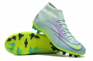 Футбольные бутсы Nike Vapor 14 Academy AG с носком cалатовые