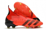 Детские футбольные бутсы Adidas Predator Freak+ FG оранжевые Детские футбольные бутсы Adidas Predator Freak+ FG оранжевые