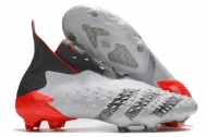 Детские футбольные бутсы Adidas Predator Freak+ FG серые №2 Детские футбольные бутсы Adidas Predator Freak+ FG серые №2